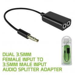 Cellet Full Catalog CNY2ADBK - 3.5MM PIN CONNECTOR BLACK