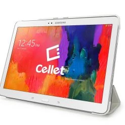 Full Catalog CCSAMTAB10WT - Cellet Slim Shell Folio Cover Case For Samsung Galaxy Tab Pro 10.1 - White