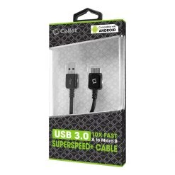 Cellet Wholesale DAUSB30GBK - 3.0 USB CABLE BLACK