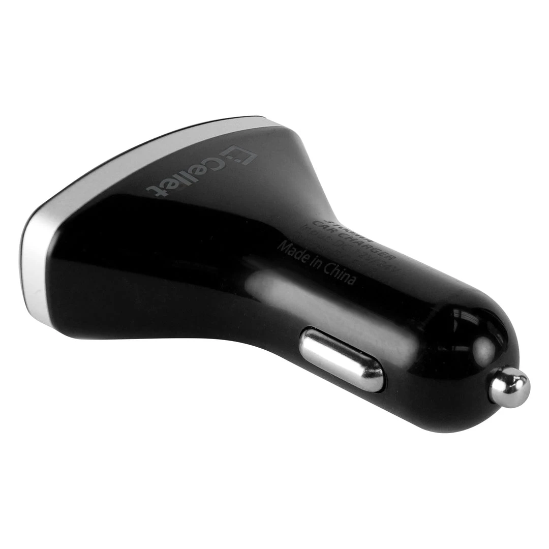 Cellet Wholesale PUSBN3BK - 3.1-Amp 3-Port USB Car Charger For Tablets, Smartphones, Bluetooth, GPS, Black: 3 Cellet Wholesale PUSBN3BK - 3.1-Amp 3-Port USB Car Charger For Tablets, Smartphones, Bluetooth, GPS, Black: