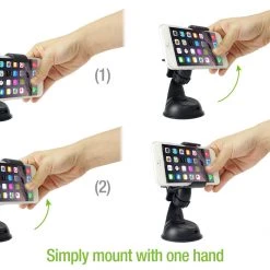 Cellet Full Catalog PHT150GR - CyonGear Car Windshield Dashboard Phone Holder For Phones Up To 4.3 Inches Wide - Green 25 Cellet Full Catalog PHT150GR - CyonGear Car Windshield Dashboard Phone Holder For Phones Up To 4.3 Inches Wide - Green