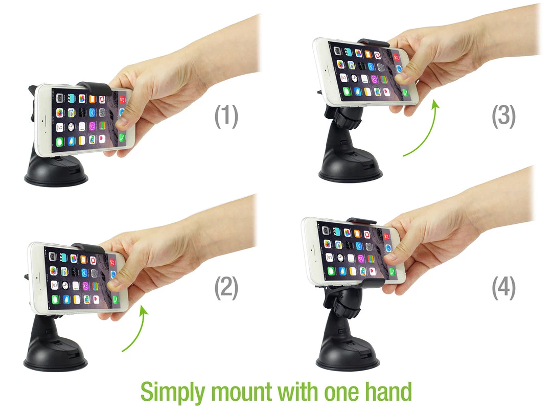 Cellet Full Catalog PHT150GR - CyonGear Car Windshield Dashboard Phone Holder For Phones Up To 4.3 Inches Wide - Green 13 Cellet Full Catalog PHT150GR - CyonGear Car Windshield Dashboard Phone Holder For Phones Up To 4.3 Inches Wide - Green