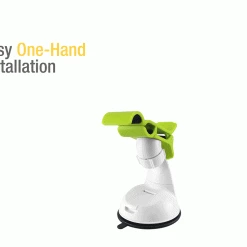 Cellet Full Catalog PHT150GR - CyonGear Car Windshield Dashboard Phone Holder For Phones Up To 4.3 Inches Wide - Green