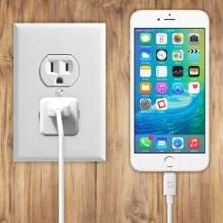 Full Catalog TCAPP8F12BK - Cellet 5 Watt (1 Amp) With Folding Blades Single Port Home Charger (Lightning Cable Included, Apple MFI Certified) - Black 13 Full Catalog TCAPP8F12BK - Cellet 5 Watt (1 Amp) With Folding Blades Single Port Home Charger (Lightning Cable Included, Apple MFI Certified) - Black