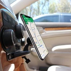 Full Catalog PHW450MG - Cellet Extra Strength Magnetic (with Quick-Snap Technology) CD Slot Phone Holder For Smartphones