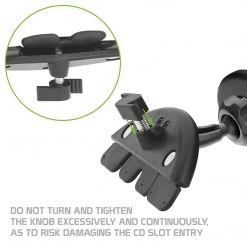 Full Catalog PHW450MG - Cellet Extra Strength Magnetic (with Quick-Snap Technology) CD Slot Phone Holder For Smartphones