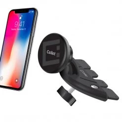 Full Catalog PHW450MG - Cellet Extra Strength Magnetic (with Quick-Snap Technology) CD Slot Phone Holder For Smartphones