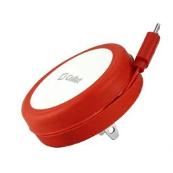 Full Catalog TMMICRORD - Cellet Cord Keeper 5Watt (1Amp) Micro USB Home Wall Charger - RED