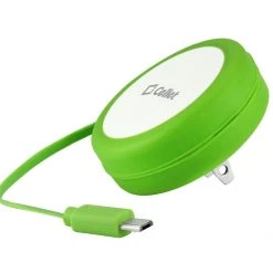 TMMICROGR - CELLET COMPACT MICRO CHARGER GREEN