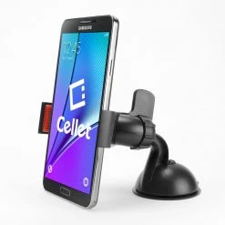 GoCellet Full Catalog PHT850BKC - Heavy Duty Dashboard And Windshield Phone Holder Mount Clip Cradle