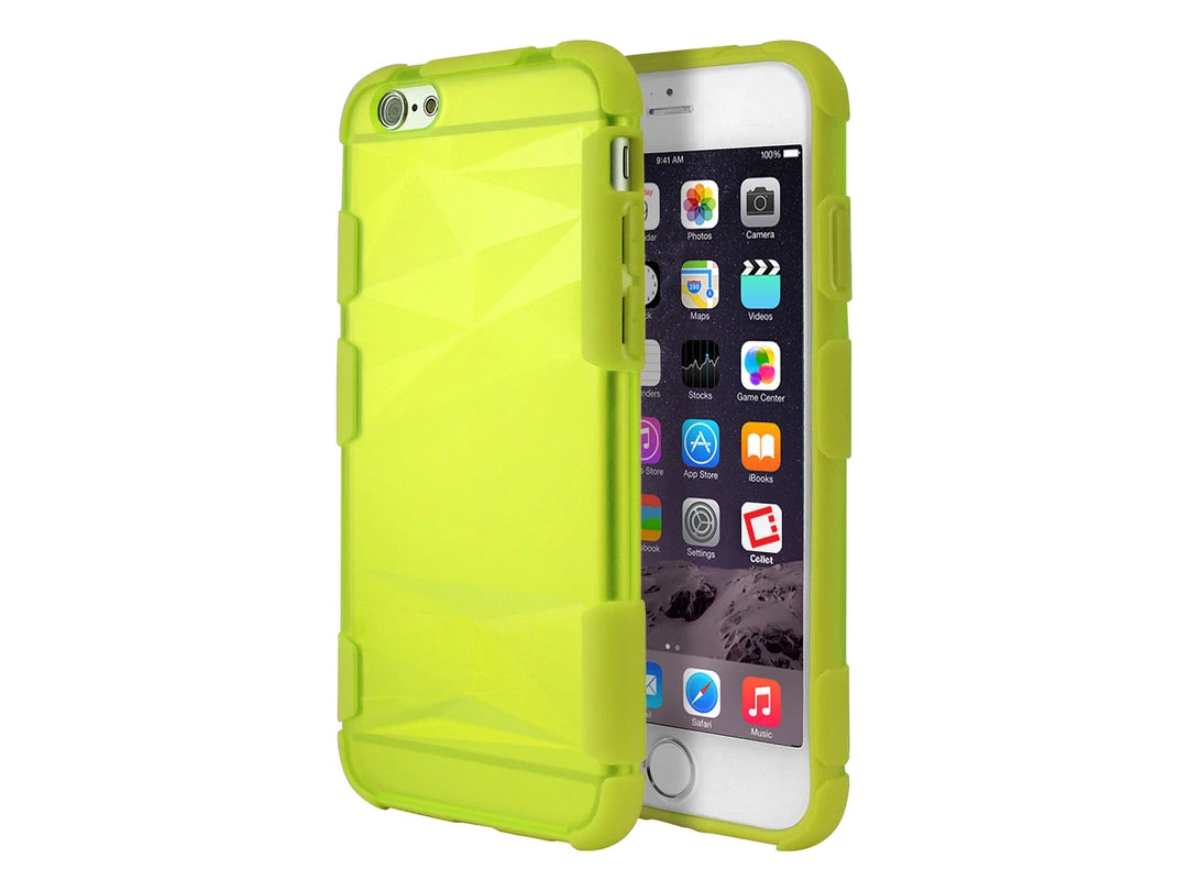 CCIPH62QNG - Cellet Future Proguard Case For Apple IPhone 6 & 6s - Neon Green 4 CCIPH62QNG - Cellet Future Proguard Case For Apple IPhone 6 & 6s - Neon Green