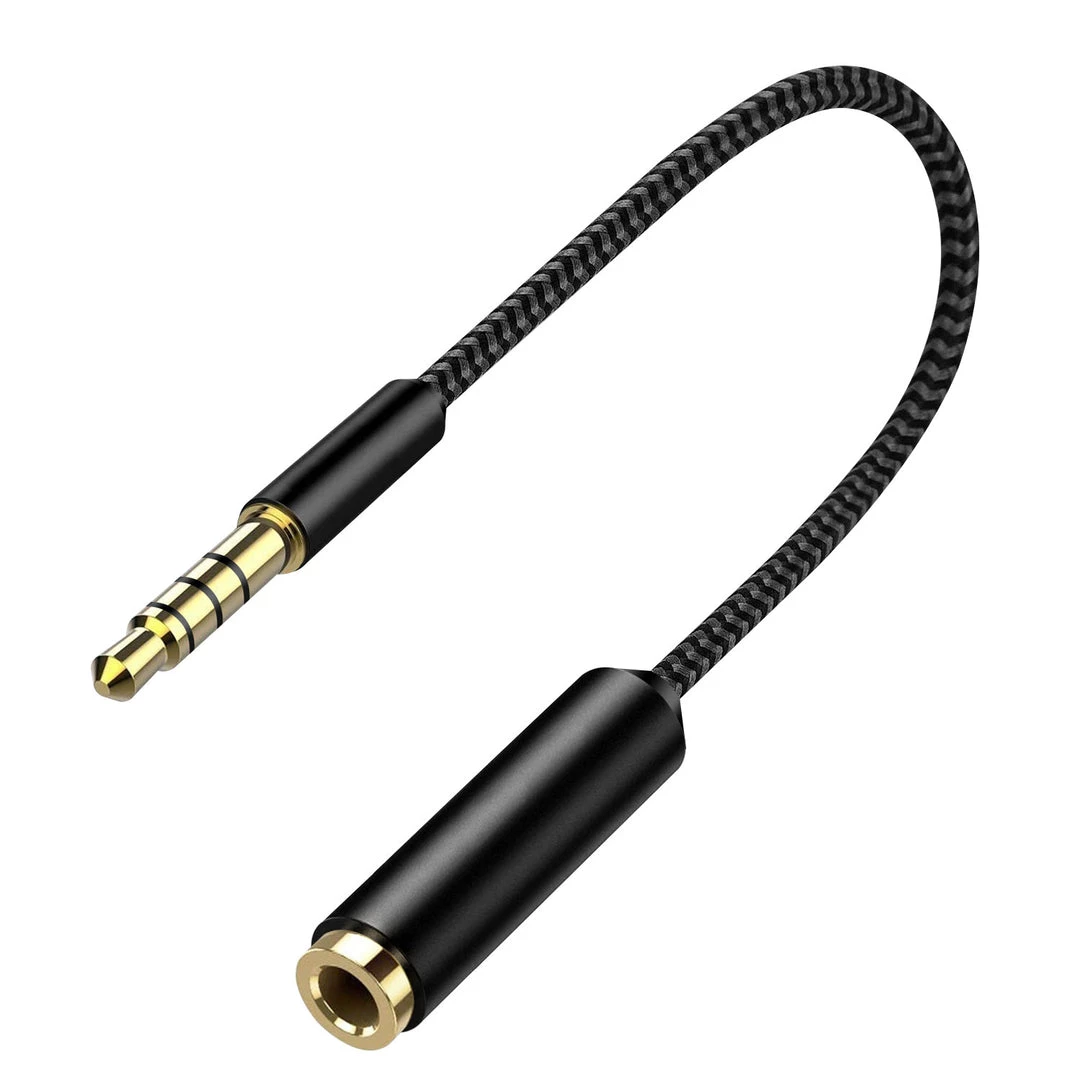CNIPHONEBK - Cellet 6 Inch Gold Plated 3.5mm TRRS Male To Female Audio Adapter For Mobile Credit Card Reader, Headphones, Audio Aux, Car Stereo - Black Full Catalog 2 CNIPHONEBK - Cellet 6 Inch Gold Plated 3.5mm TRRS Male To Female Audio Adapter For Mobile Credit Card Reader, Headphones, Audio Aux, Car Stereo - Black Full Catalog