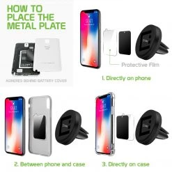 Full Catalog PHEMVENT - Cellet Extra Strength Magnetic (with Quick-Snap Technology) Car Vent Smartphone Holder