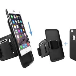 HLIPH6AR - Cellet Rubberized Proguard Case + Sports Armband Combo For Apple IPhone 6 & 6s, IPhone 7, IPhone 8 Full Catalog