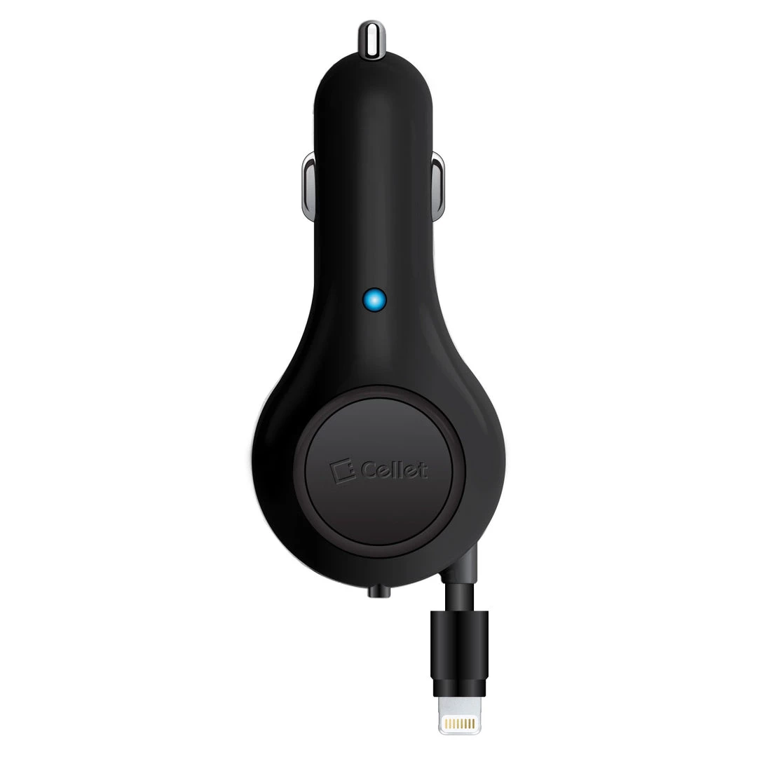 Full Catalog PAPP8R21 - Cellet 10 Watt (2.1 Amp) Lightning 8 Pin Retractable Car Charger For IPod, IPhone, IPad (Apple MFI Certified) 5 Full Catalog PAPP8R21 - Cellet 10 Watt (2.1 Amp) Lightning 8 Pin Retractable Car Charger For IPod, IPhone, IPad (Apple MFI Certified)