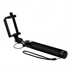 Cellet ACPOD4BK - Self-Portrait Handheld Selfie Stick For Smartphones And Cameras - Black