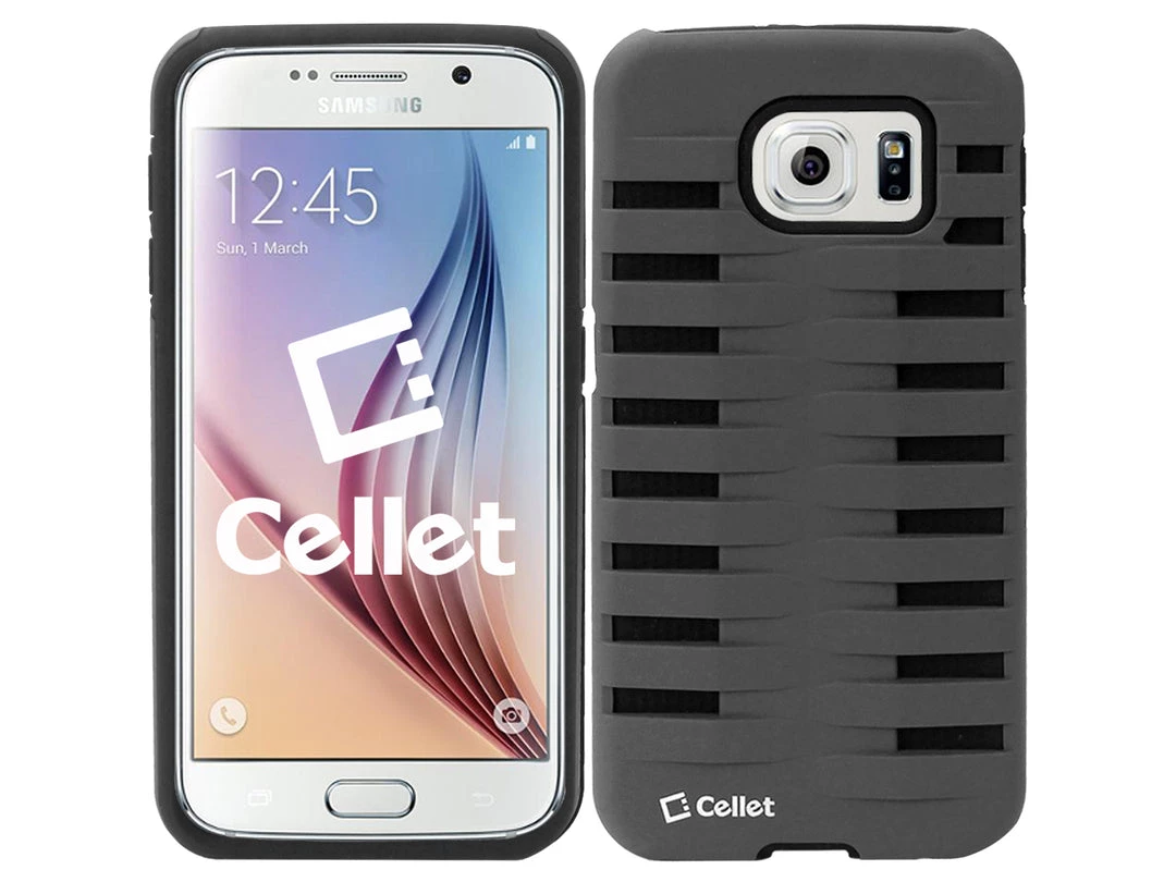 CCSAMS6QGY - Cellet Dual Layer Weave White/Black Armor Guard Case For Samsung Galaxy S6 Full Catalog 3 CCSAMS6QGY - Cellet Dual Layer Weave White/Black Armor Guard Case For Samsung Galaxy S6 Full Catalog