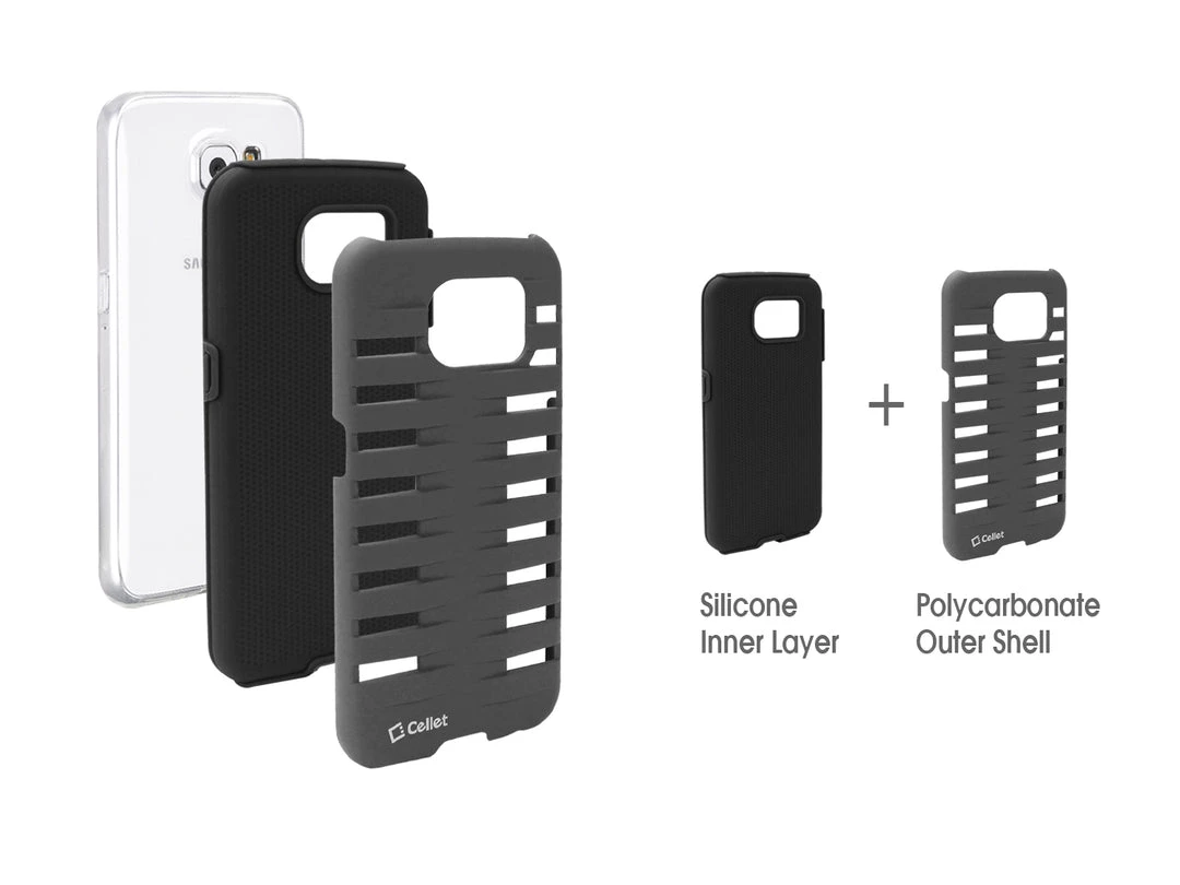 CCSAMS6QGY - Cellet Dual Layer Weave White/Black Armor Guard Case For Samsung Galaxy S6 Full Catalog 4 CCSAMS6QGY - Cellet Dual Layer Weave White/Black Armor Guard Case For Samsung Galaxy S6 Full Catalog