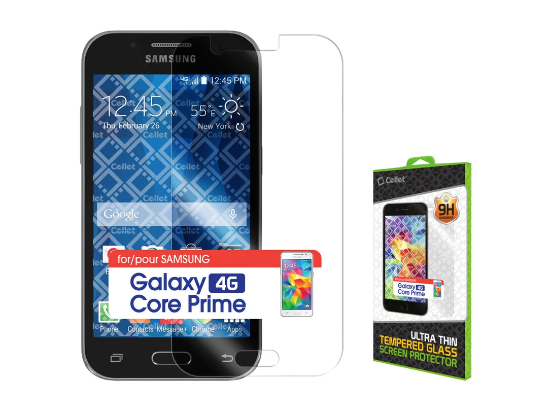 Full Catalog SGSAMCP - Cellet Premium Tempered Glass Screen Protector For Samsung Galaxy Core Prime (0.3mm) 6 Full Catalog SGSAMCP - Cellet Premium Tempered Glass Screen Protector For Samsung Galaxy Core Prime (0.3mm)