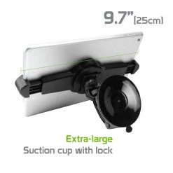 GoCellet Full Catalog PHTABCN -Windshield Tablet Car Mount Holder With Large Suction Cup, Holds Tablets Up To 9.7