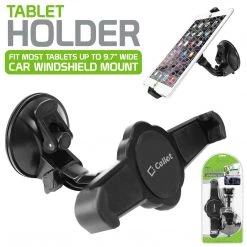 GoCellet Full Catalog PHTABCN -Windshield Tablet Car Mount Holder With Large Suction Cup, Holds Tablets Up To 9.7
