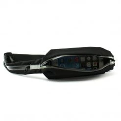 Cellet ACWAIST - Sweat Resistant Fitness Exercise Storage Belt With Dual Pockets Fanny Pack