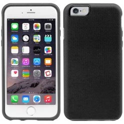 CCIPH6Q5BK - Cellet Rubberized DualProtect Series Case For IPhone 6 (4.7-inch) Black