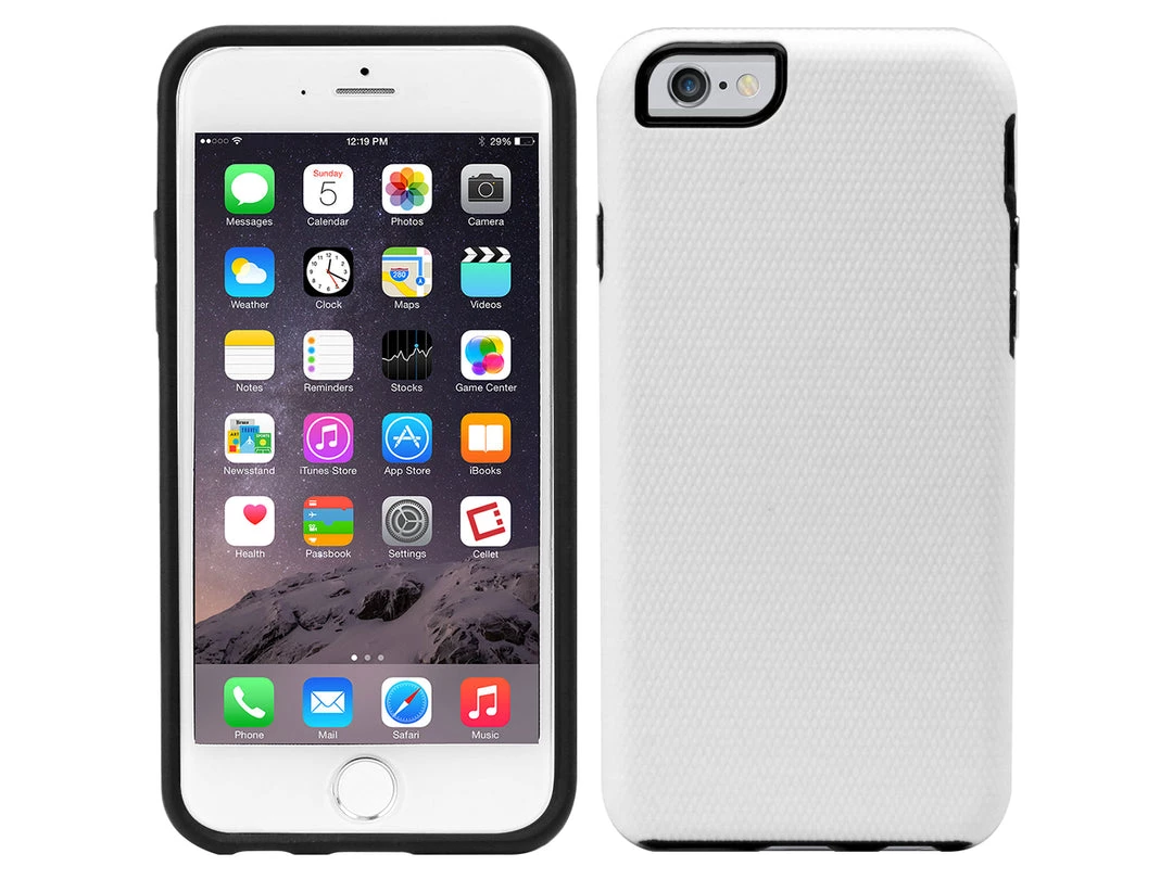 CCIPH6Q5WT - Cellet Rubberized DualProtect Series Case For IPhone 6 (4.7-inch) White Full Catalog 1 CCIPH6Q5WT - Cellet Rubberized DualProtect Series Case For IPhone 6 (4.7-inch) White Full Catalog