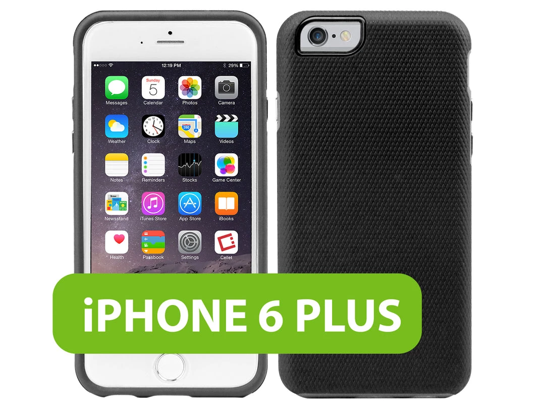 Full Catalog CCIPH6Q5BKP - Cellet Rubberized DualProtect Series Case For IPhone 6 Plus (5.5-inch) Black 1 Full Catalog CCIPH6Q5BKP - Cellet Rubberized DualProtect Series Case For IPhone 6 Plus (5.5-inch) Black
