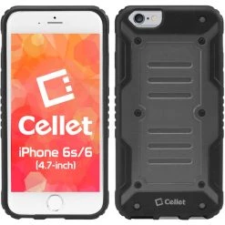 Full Catalog CCIPH6Q6BK - Cellet Machine + Case For IPhone 6 (4.7-inch) Black