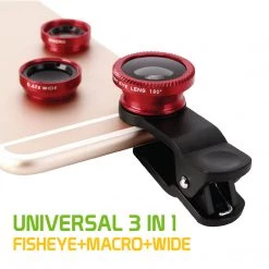 Cellet Wholesale ACLENS3 - Universal 3-in-1 Fisheye / Wide Angle / Macro Clip-on Camera Lens Kit Full Catalog 17 Cellet Wholesale ACLENS3 - Universal 3-in-1 Fisheye / Wide Angle / Macro Clip-on Camera Lens Kit Full Catalog