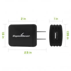 Cellet TCUSB21GWT - CyonGear 10W / 2.1 Amp Hi-Powered USB Home Charger - White