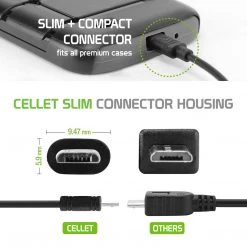Full Catalog TCMICRO21GBK - CELLET Hi-Powered 10W / 2.1 Amp Home Charger (Micro USB Cable Included) - Black 16 Full Catalog TCMICRO21GBK - CELLET Hi-Powered 10W / 2.1 Amp Home Charger (Micro USB Cable Included) - Black