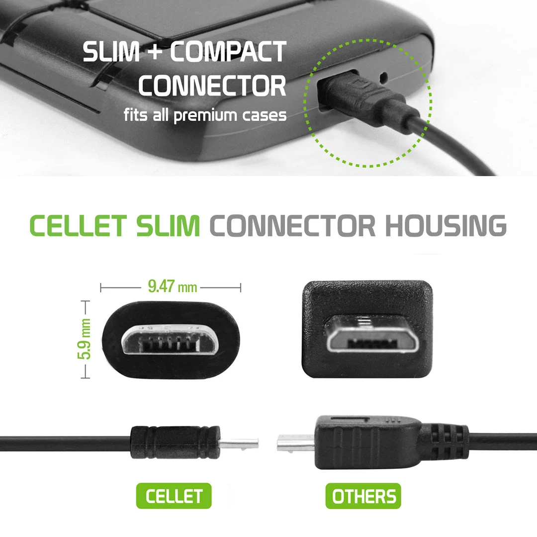 Full Catalog TCMICRO21GBK - CELLET Hi-Powered 10W / 2.1 Amp Home Charger (Micro USB Cable Included) - Black 7 Full Catalog TCMICRO21GBK - CELLET Hi-Powered 10W / 2.1 Amp Home Charger (Micro USB Cable Included) - Black
