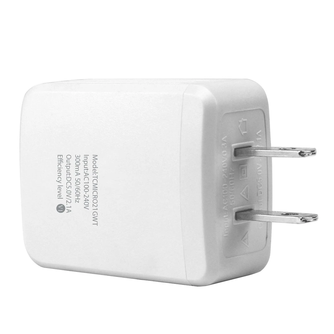 TCMICRO21GWT - Cellet Hi-Powered 10W / 2.1 Amp Home Charger (Micro USB Cable Included) - White Full Catalog 4 TCMICRO21GWT - Cellet Hi-Powered 10W / 2.1 Amp Home Charger (Micro USB Cable Included) - White Full Catalog