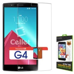 SGLGG4 - Cellet Premium Tempered Glass Screen Protector For LG G4