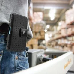 Cellet LTERN4H - Horizontal Teramo Leather Pouch For Apple IPhone 12 Pro Max / Samsung NOTE 20 / Galaxy S21 Ultra With Heavy Duty 360 Swivel Clip