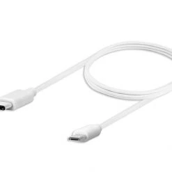 DCMICRO4WT - Cellet Micro USB To USB Reversible Type-C Cable For Nexus 5X, Nexus 6P, Nokia Lumia 950/950 XL, OnePlus 2, Nokia N1, LG G5, HTC 10, Samsung Galaxy Note 7, Android Devices And More - White