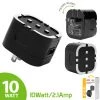 TCUSBW21BK - RUIZ By Cellet High Powered 2.1A (10W) USB Home Wall Charger - Black Full Catalog