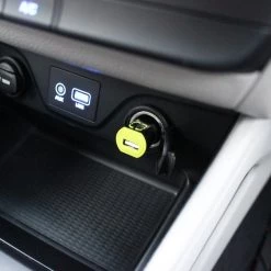 Full Catalog PUSBW21GR - RUIZ By Cellet Universal 2.1A (10W) USB Car Charger - Black/Green