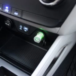 PUSBW21WT - RUIZ By Cellet Universal 2.1A (10W) USB Car Charger - White / Gray Full Catalog