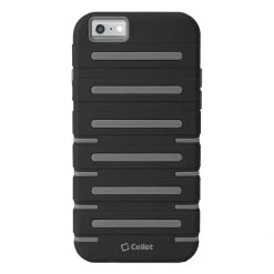 CCIPH6SQ1BK - Cellet DuoPro Armor Case For Apple IPhone 6s / 6 - Black/Gray