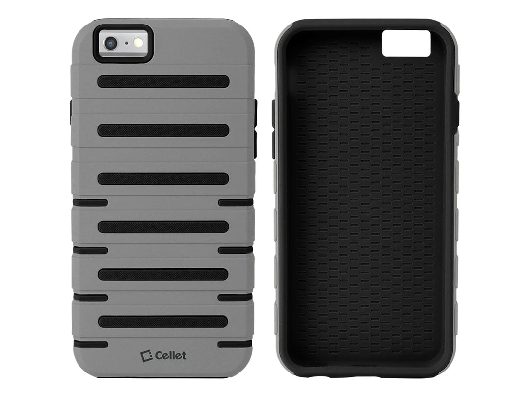 CCIPH6SQ1GY - Cellet DuoPro Armor Case For Apple IPhone 6s / 6 - Gray/Black 6 CCIPH6SQ1GY - Cellet DuoPro Armor Case For Apple IPhone 6s / 6 - Gray/Black