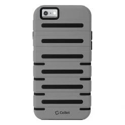 CCIPH6SQ1GY - Cellet DuoPro Armor Case For Apple IPhone 6s / 6 - Gray/Black