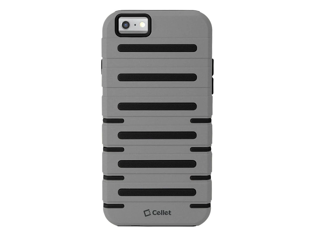 CCIPH6SQ1GY - Cellet DuoPro Armor Case For Apple IPhone 6s / 6 - Gray/Black 2 CCIPH6SQ1GY - Cellet DuoPro Armor Case For Apple IPhone 6s / 6 - Gray/Black