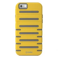 Full Catalog CCIPH6SQ1YW - Cellet DuoPro Armor Case For Apple IPhone 6s / 6 - Yellow/Gray