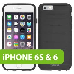 Cellet CCIPH6SQ2BK - STELLAR CASE IPHONE 6S TPU BLACK Full Catalog