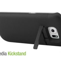 Full Catalog BSAMS6EBK - Cellet 3200mAh Rechargeable External Battery Case For Samsung Galaxy S6 Edge - Black