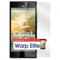 SGZTEWARPEL - Cellet Premium Tempered Glass Screen Protector For ZTE Warp Elite (0.3mm) Full Catalog
