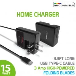 Cellet Wholesale TCUSBC1M - 3Amp / 15Watt Type-C Wall Charger – Black